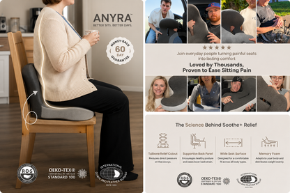 ANYRA™ Orthopedic Seat Cushion
