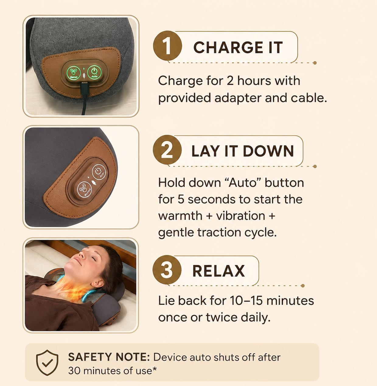 ANYRA™ Neck Relief Pillow